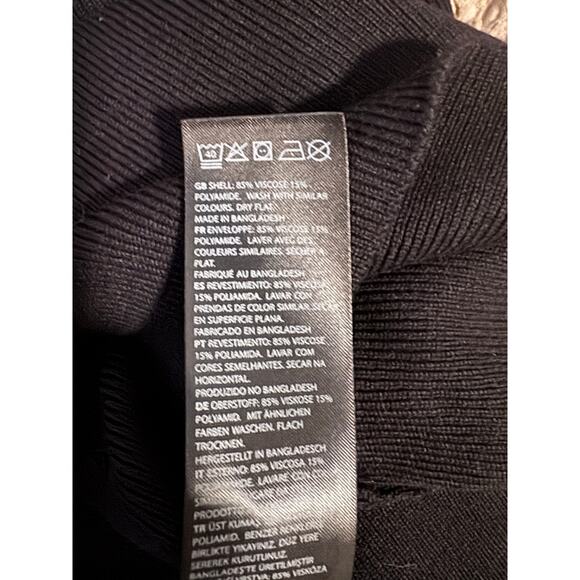 NA-KD Off-Shoulder Knitted Sweater Top Black NWT Size S - Picture 4 of 9